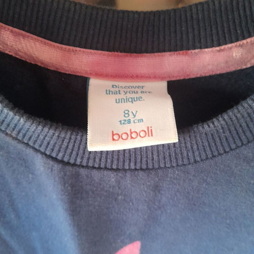 Boboli Makó Dress for Girls 8-9 Years Like New, Blue and Pink