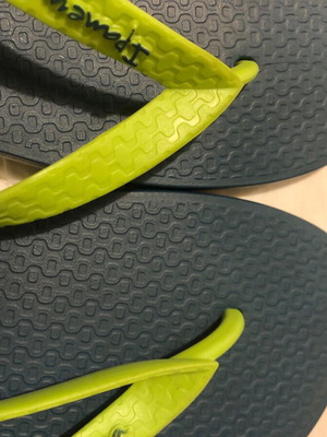 Ipanema men's flip-flops blue-green size 47/48 like new