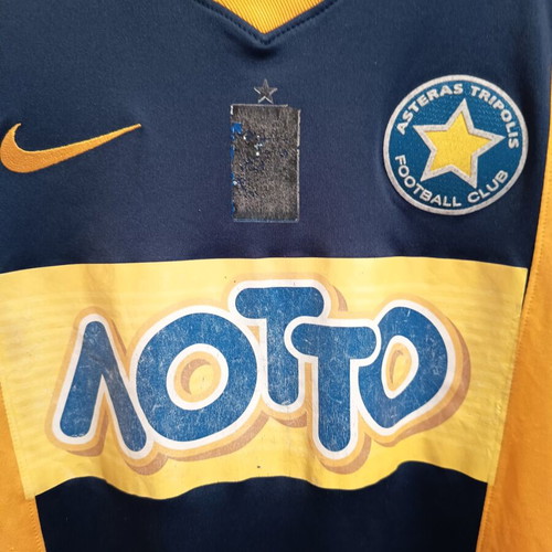 Asteras Tripolis Match Worn Shirt Gogonas Small used with wear