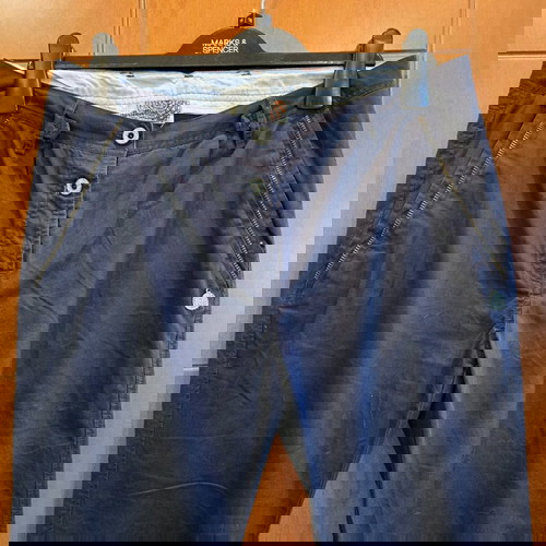 Attrattivo καλοκαιρινό παντελόνι σαν καινούργιο, μπλε, μέγεθος L-XL με ελάττωμα