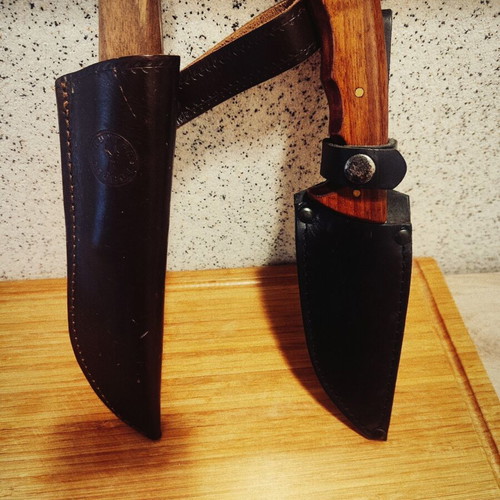 Hunting knives for skinning, handmade, Huter Georg and ASERO TOLEDANO