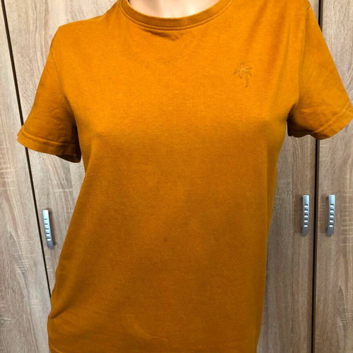 Orchestra T-shirt, orange, size S, cotton