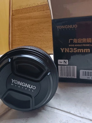 Φακός Yongnuo 35mm F2N για Nikon F mount σαν καινούργιος