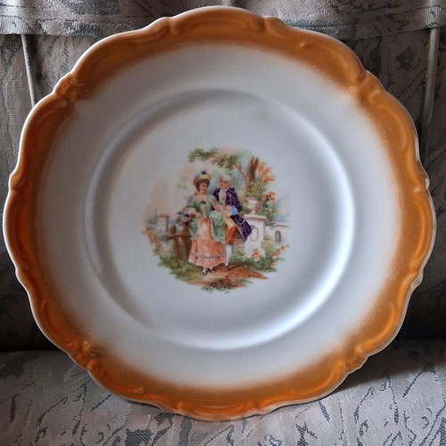 Bavarian Schumann Arzberg Collectible Baroque Porcelain Platter new