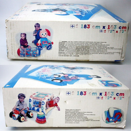 Vintage 2001 Large Inflatable Playset 183x183cm Intex new