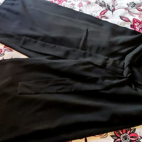 Zara black spring culottes