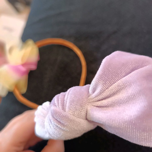 Children's headbands used, set of 2 pieces