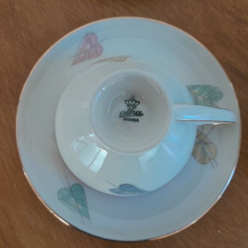 Porcelain cups Alka Bavaria, 6 pieces, like new