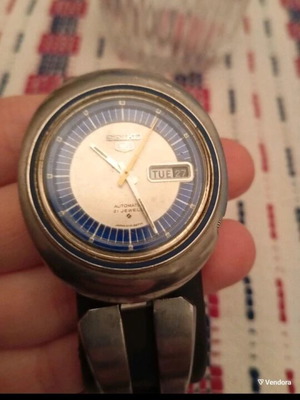 Seiko men's automatic 6119-8480 used, gray