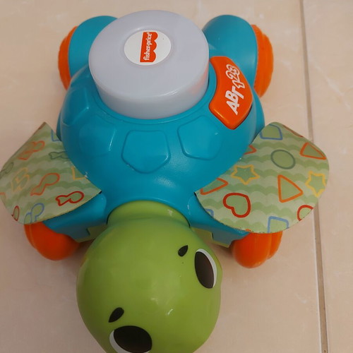Fisher-Price Turtle Like New Interactive Toy