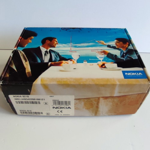 Nokia 6210 full box used, complete retro phone set