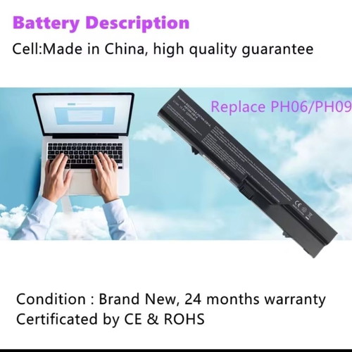 Laptop battery for Hp PH06/PH09 new sealed package