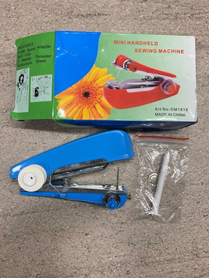 Portable sewing machine small handheld multifunction like new