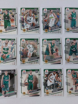 2023-24 Euroleague Donruss Panathinaikos Lot OPTIC like new