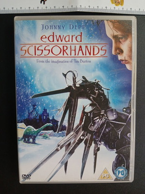 Edward Scissorhands DVD like new, romantic fantasy film