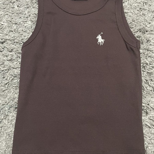 Polo Ralph Lauren brown tank top, size M
