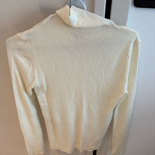 Turtleneck blouse new, beige, sizes S to M