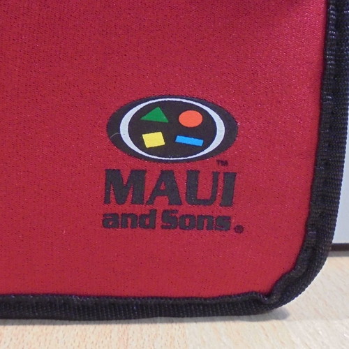 Maui & Sons red agenda new with factory marks