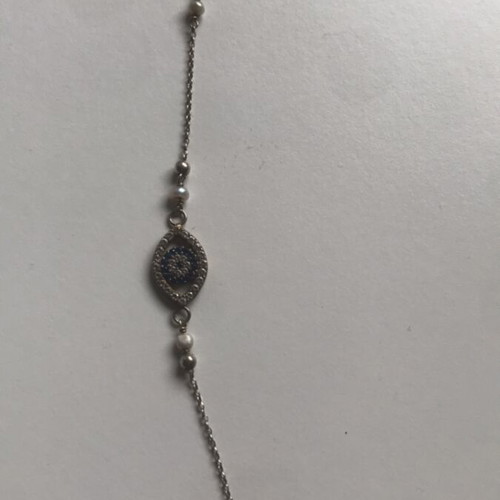 Silver bracelet with hallmark like new