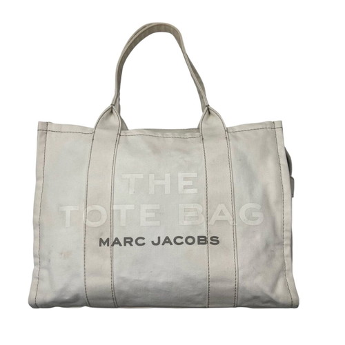 Marc Jacobs The Tote Bag бяла голяма чанта за рамо употребявана