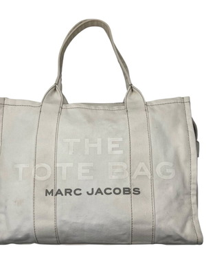 Marc Jacobs The Tote Bag бяла голяма чанта за рамо употребявана