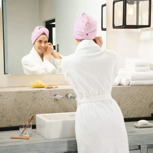 Tupperware microfiber hair towel new