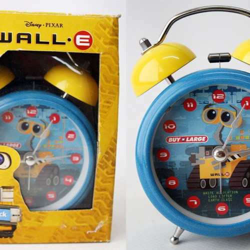 Disney Pixar Wall-E Buy N επιτραπέζιο ρολόι καινούργιο, αναλογικό
