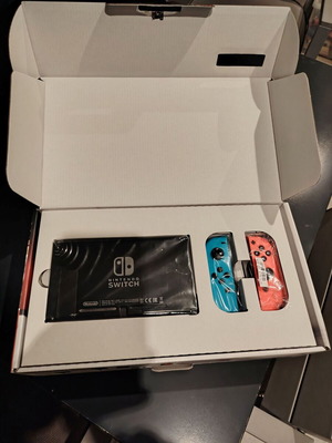 Nintendo Switch used with Pro Controller and Dock