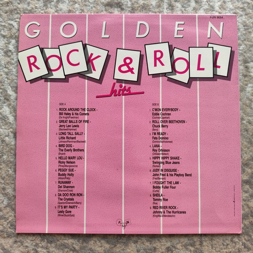Golden Rock & Roll LP used, rock genre