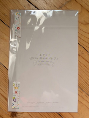 Ateez Mingi 4th Membership Kit Kpop Poster