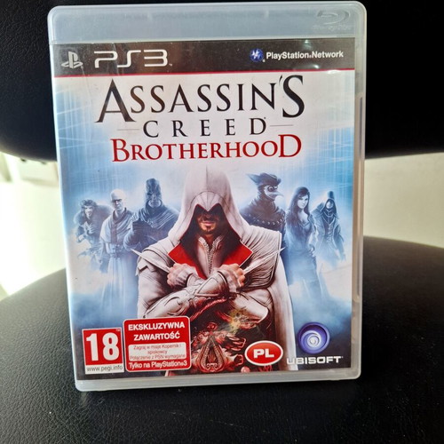 Assassin's Creed Brotherhood PS3 μεταχειρισμένο, χωρίς αγγλικό ήχο και μενού