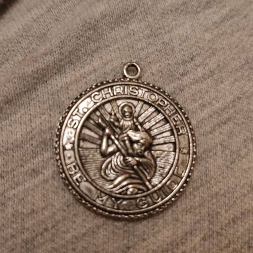 St. Christopher pendant new