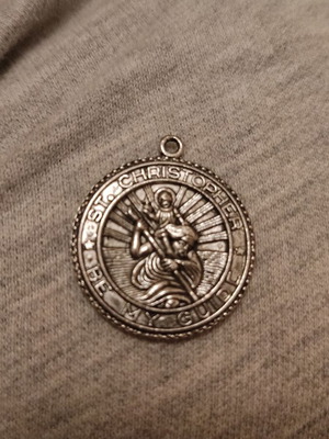 St. Christopher pendant new