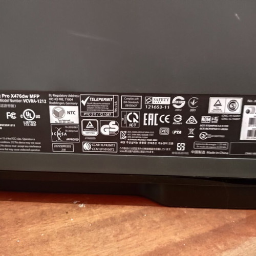 HP Officejet Pro X476dw MFP professional multifunction printer used, color, Wi-Fi