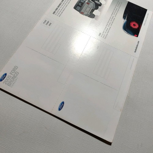 2005 Ford USA catalog cards used, good condition