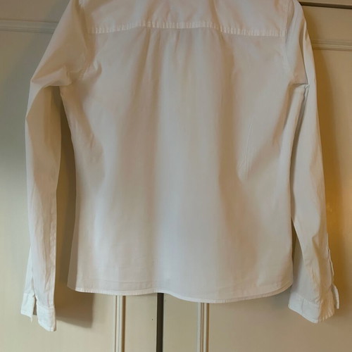 TOMMY HILFIGER, No 8 (S), women's shirt, classic, color white.