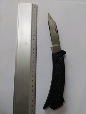 Нож с лъвове от Съветския съюз Русия употребяван