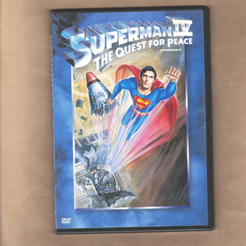 Superman IV: The Quest for Peace DVD like new, adventure action sci-fi