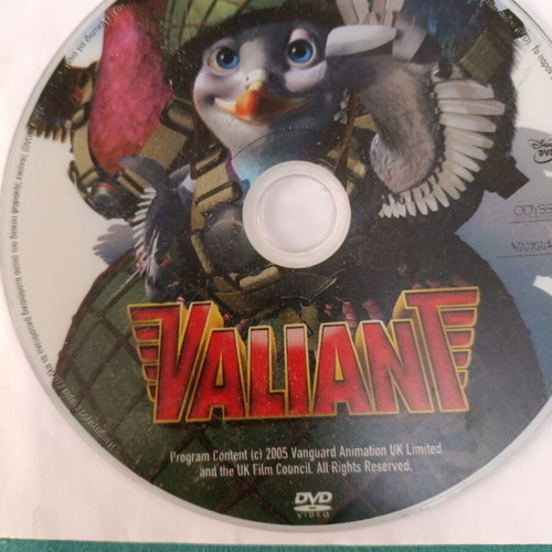 Valiant DVD like new, animated movie