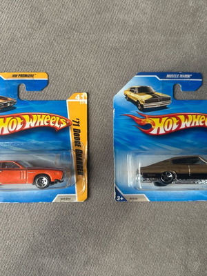 Hot Wheels Dodge Charger σετ από δύο αυτοκίνητα 1971 και 1967 καινούργια