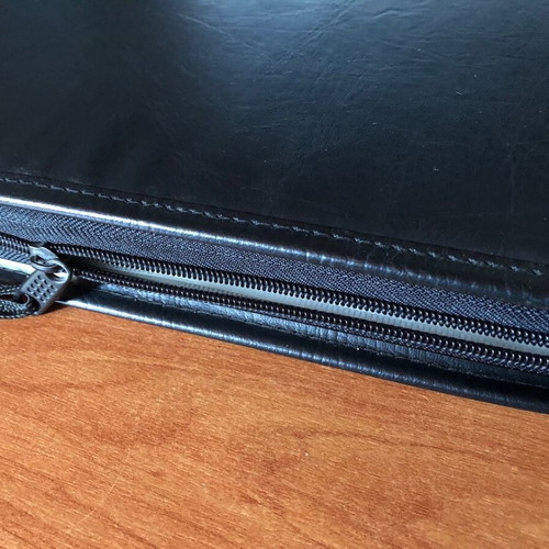 Leather CD DVD case used, capacity 48 pcs
