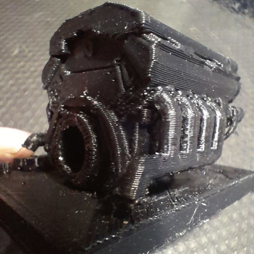 Ford Raptor engine 3d print new