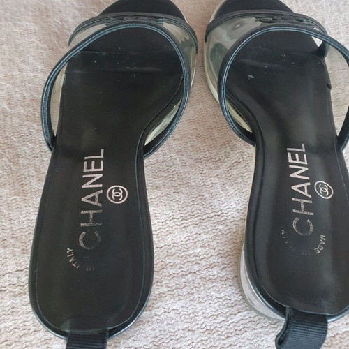 Chanel shoes size 36 used, black
