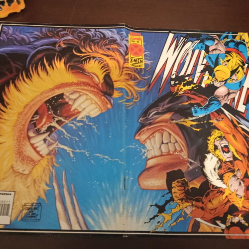 Wolverine #90 X-Men Deluxe comic book used, Marvel 1995