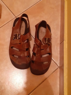 Clarks men's sandals used, size 46, brown