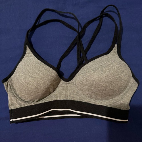 Sports Bra small size gray like new