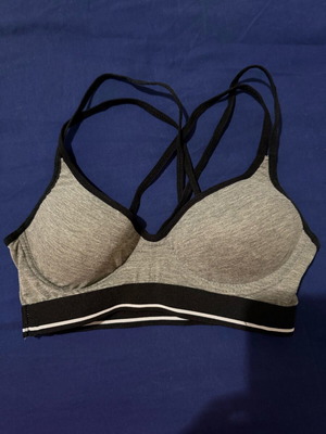Sports Bra small size gray like new