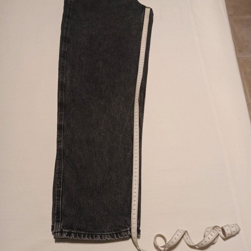 High-waisted jeans like new, gray, size 40