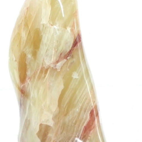 Green Onyx Bookends set of two used, mountain shape, 18.5 cm