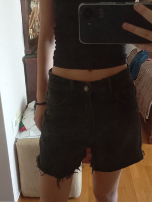 Shein black jorts shorts